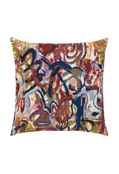 Elaine Smith Graffiti Jacquard Indoor & Outdoor Woven Accent Pillow