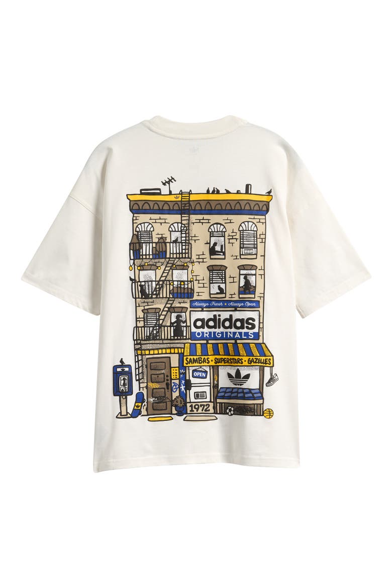 Kids' City Shoe Shop T-Shirt, Alternate, color, OFF WHITE