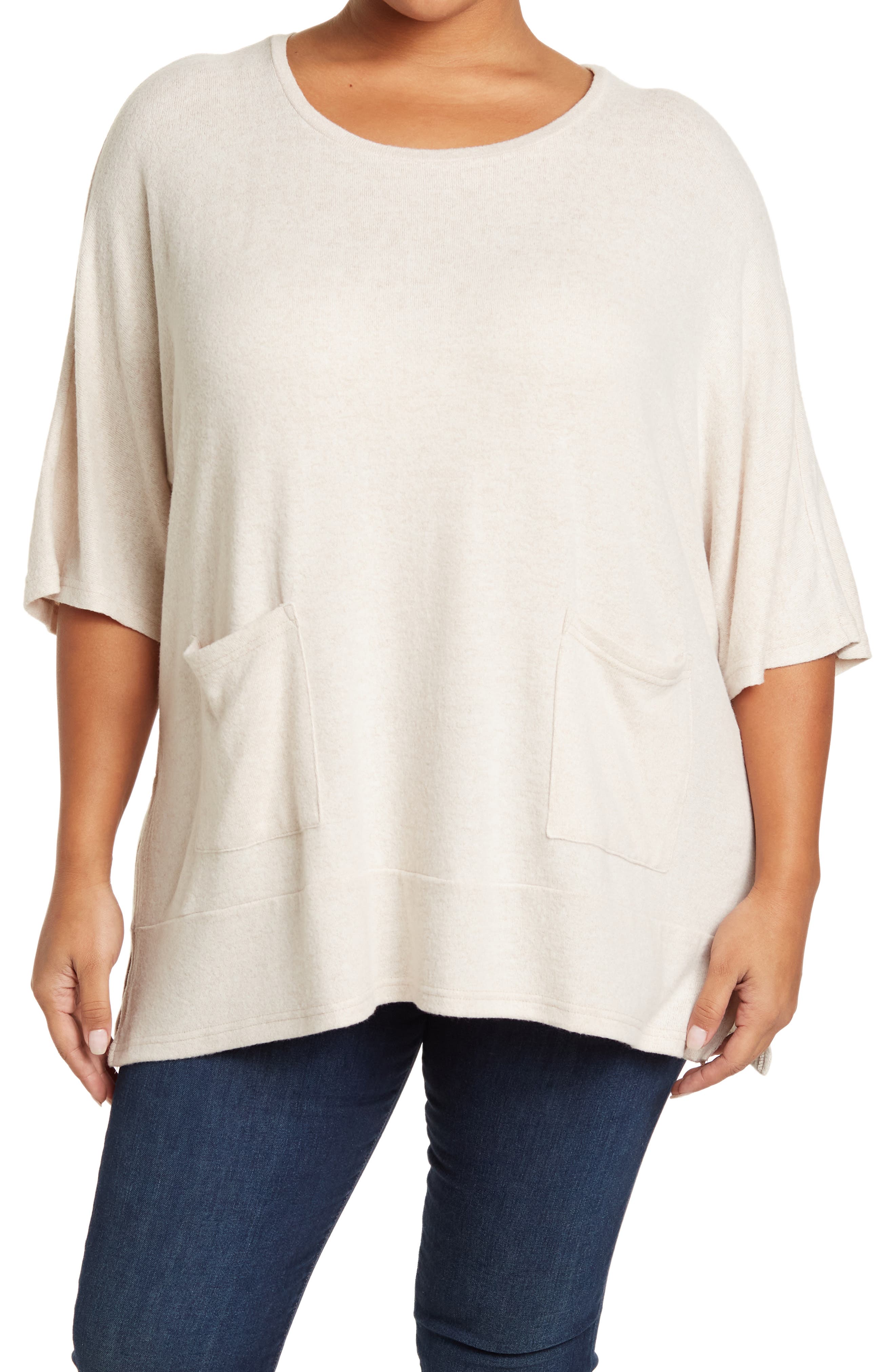 Love By Design Kate Patch Pocket Tunic Top (Women) | Nordstromrack