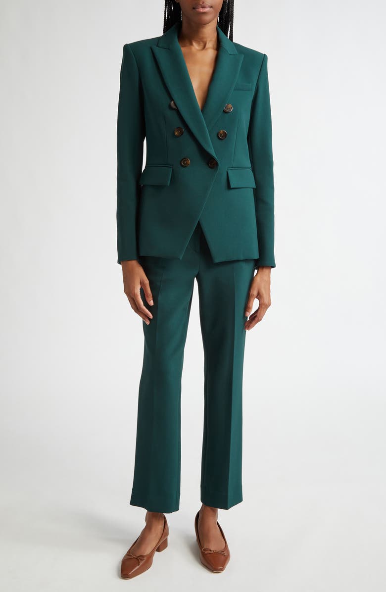 Veronica Beard Arte Pants, Alternate, color, Pine