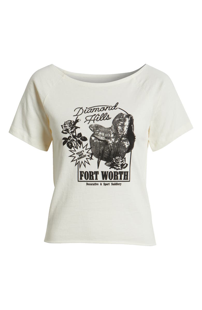 GOLDEN HOUR Diamond Hills Fort Worth Cotton Graphic T-Shirt, Alternate, color, Marshmallow