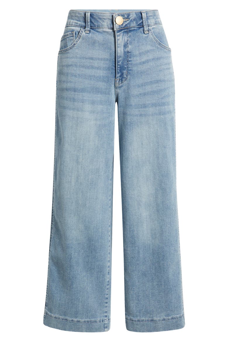 Skyrise Crop Wide Leg Jeans, Alternate, color, LIGHT BLUE ARTISANAL