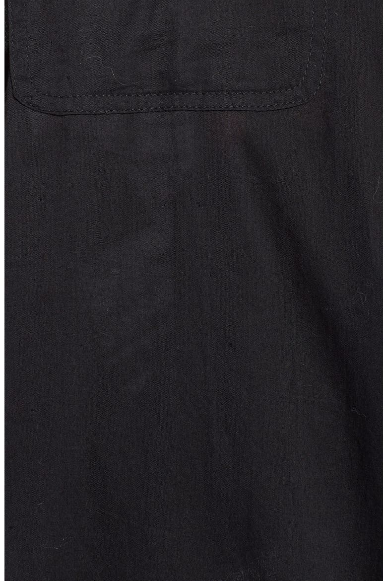 Cotton Voile Pants, Alternate, color, BLACK