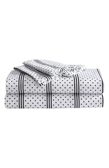 BETSEY JOHNSON BETSEY JOHNSON DOTS & STRIPES SHEET SET 
