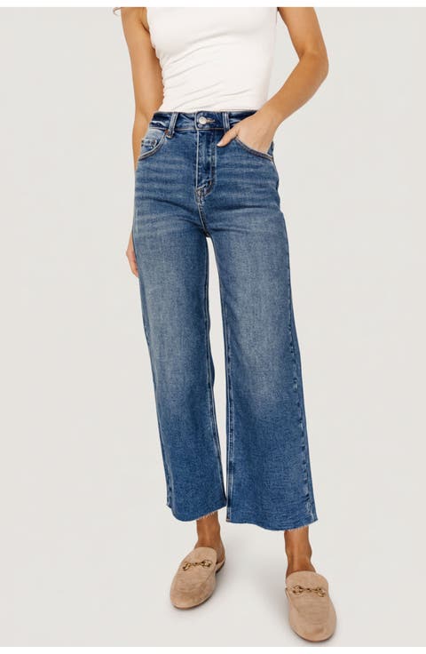 Kirby High Rise Wide Leg Jeans
