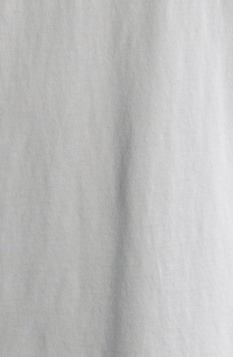 rag & bone Dagger Embroidered Cotton Graphic T-Shirt, Alternate, color, Washed Light Grey