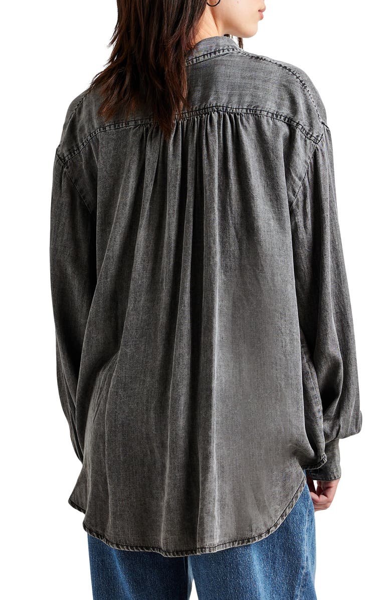 Splendid Macie Denim Button-Up Shirt, Alternate, color, 