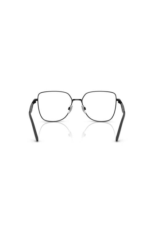 Dolce & Gabbana Dolce&gabbana 54mm Square Optical Glasses In Black