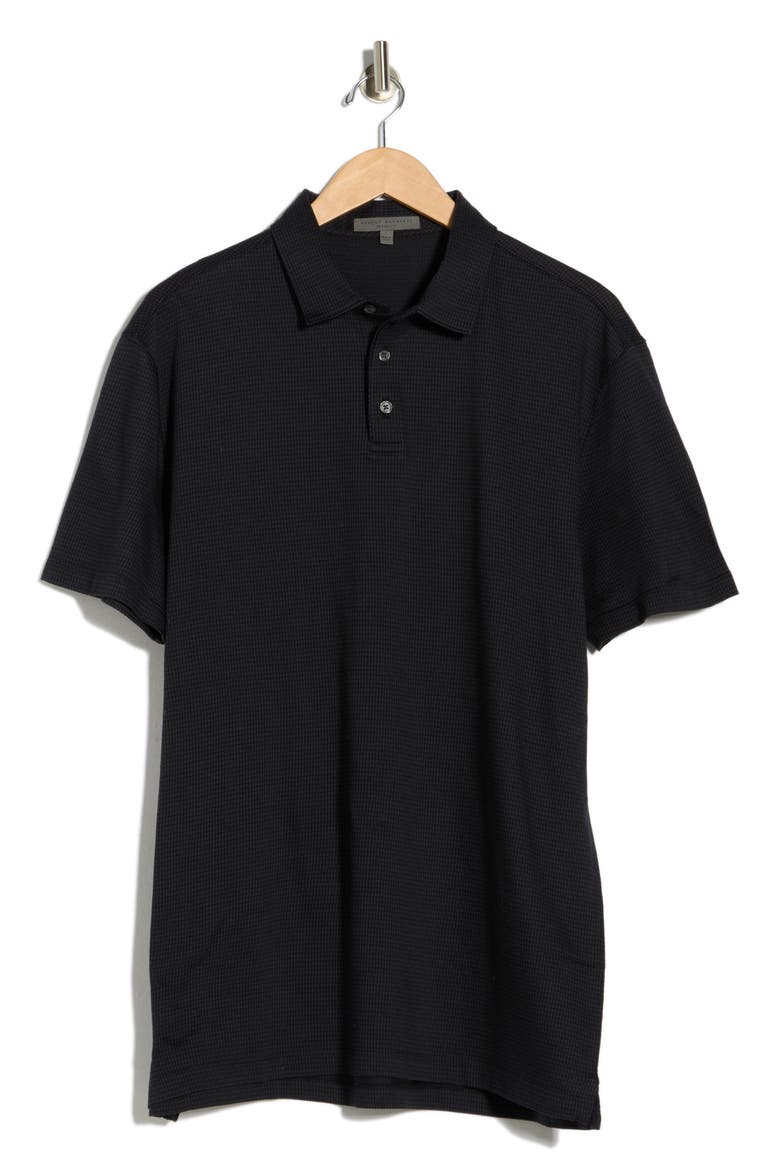 Sylan Short Sleeve Polo, Alternate, color, BLACK