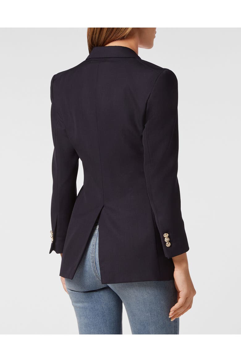 Blazer Women, Alternate, color, navy