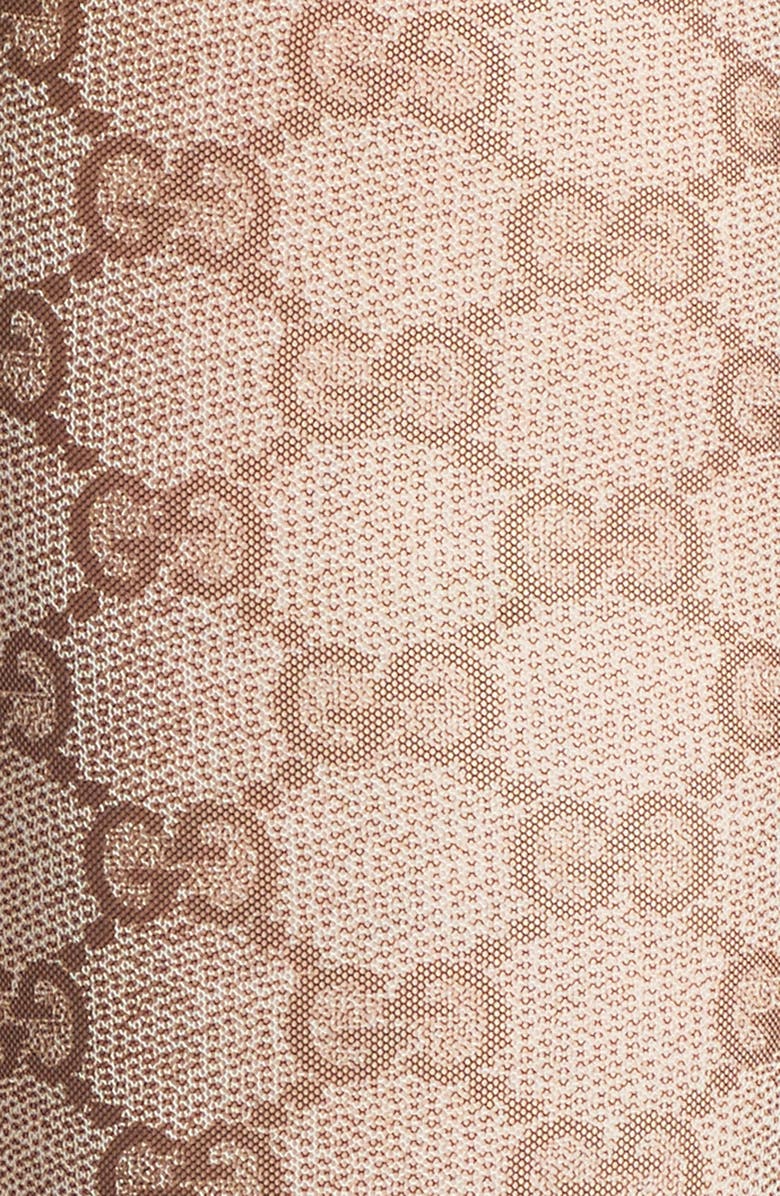 Gucci Supreme Logo Tights, Alternate, color, 