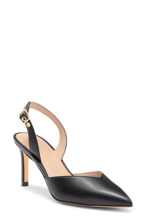 Ryder Slingback Leather Pump (Women)