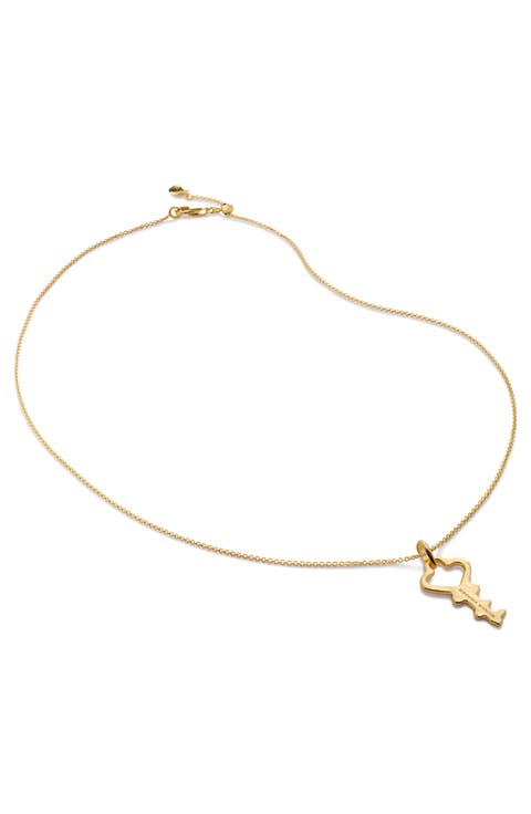 Talismans Key Pendant Necklace