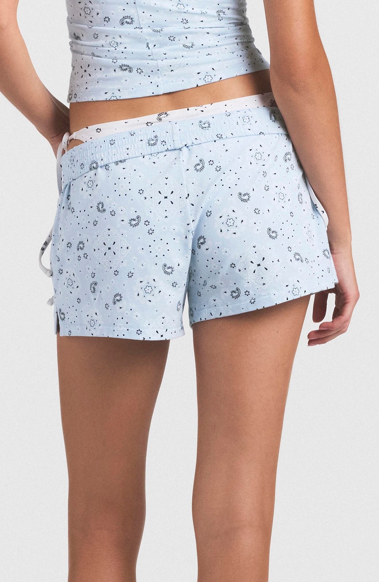 Stretch Cotton Jersey Shorts - image 2