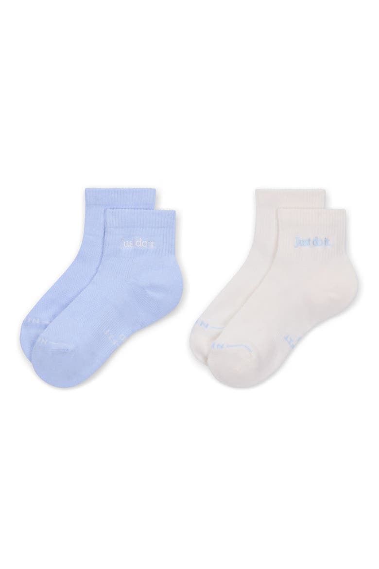 2-Pack Everyday Elevated Assorted Ankle Socks, Main, color, HYDROGEN BLUE / SAIL
