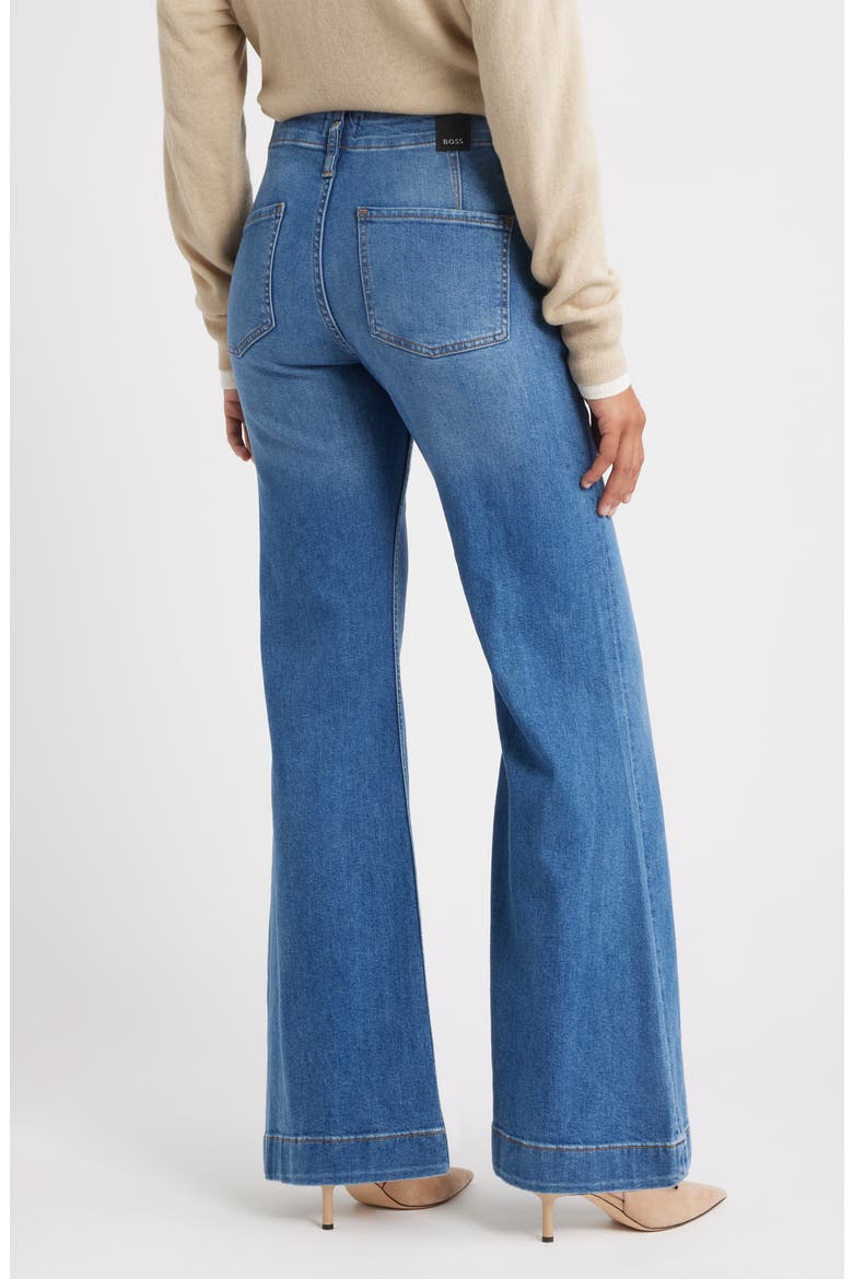 Rosalya 2.0 Flare Jeans, Alternate, color, BLUE