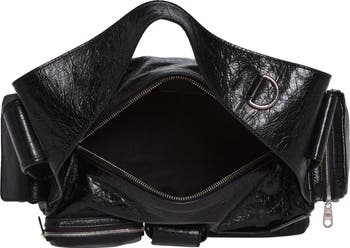Balenciaga Small Superbusy Crinkle Leather Sling Bag | Nordstrom Balenciaga Small Superbusy Crinkle Leather Sling Bag | Nordstrom