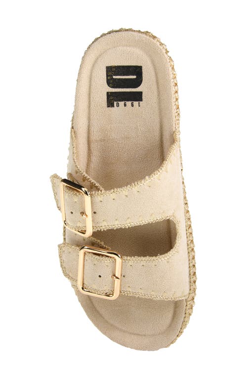 Dirty Laundry Cubana Buckle Platform Sandal In Cream