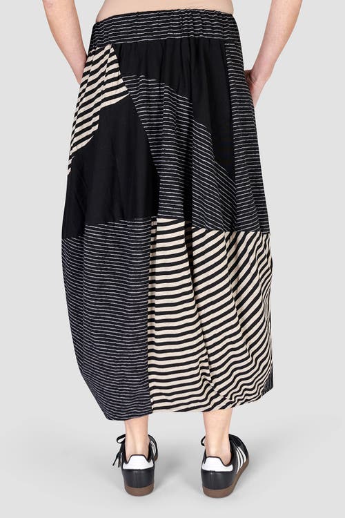 ALEMBIKA ALEMBIKA PATCHWORK JERSEY MAXI SKIRT