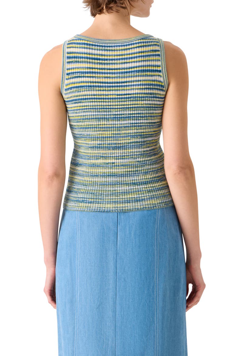Space Dye Merino Wool Sweater Tank, Alternate, color, SKY BLUE-MULTI