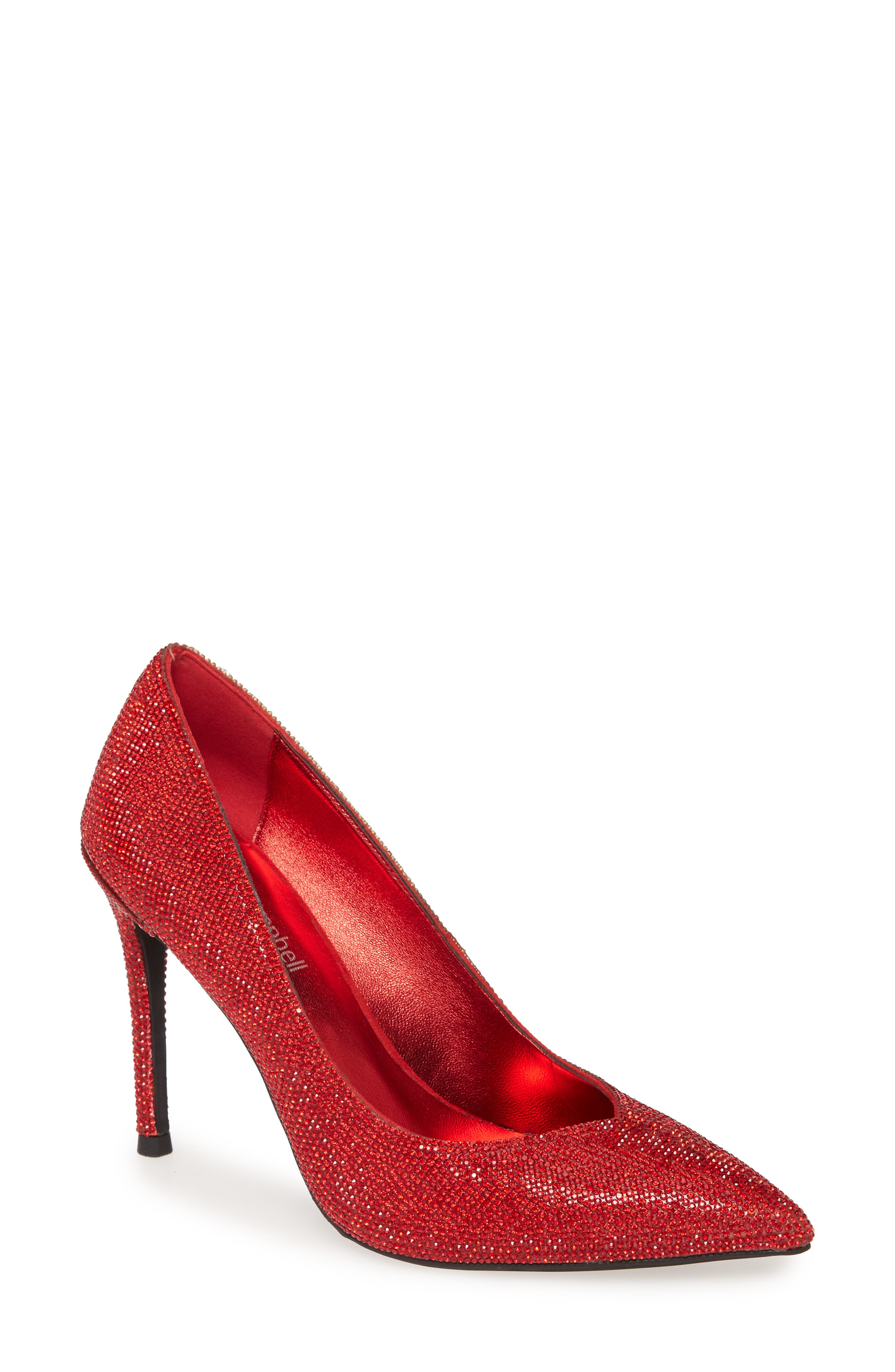 Jeffrey Campbell Lure-JS Crystal Embellished Pointed Toe Pump, Main, color, 