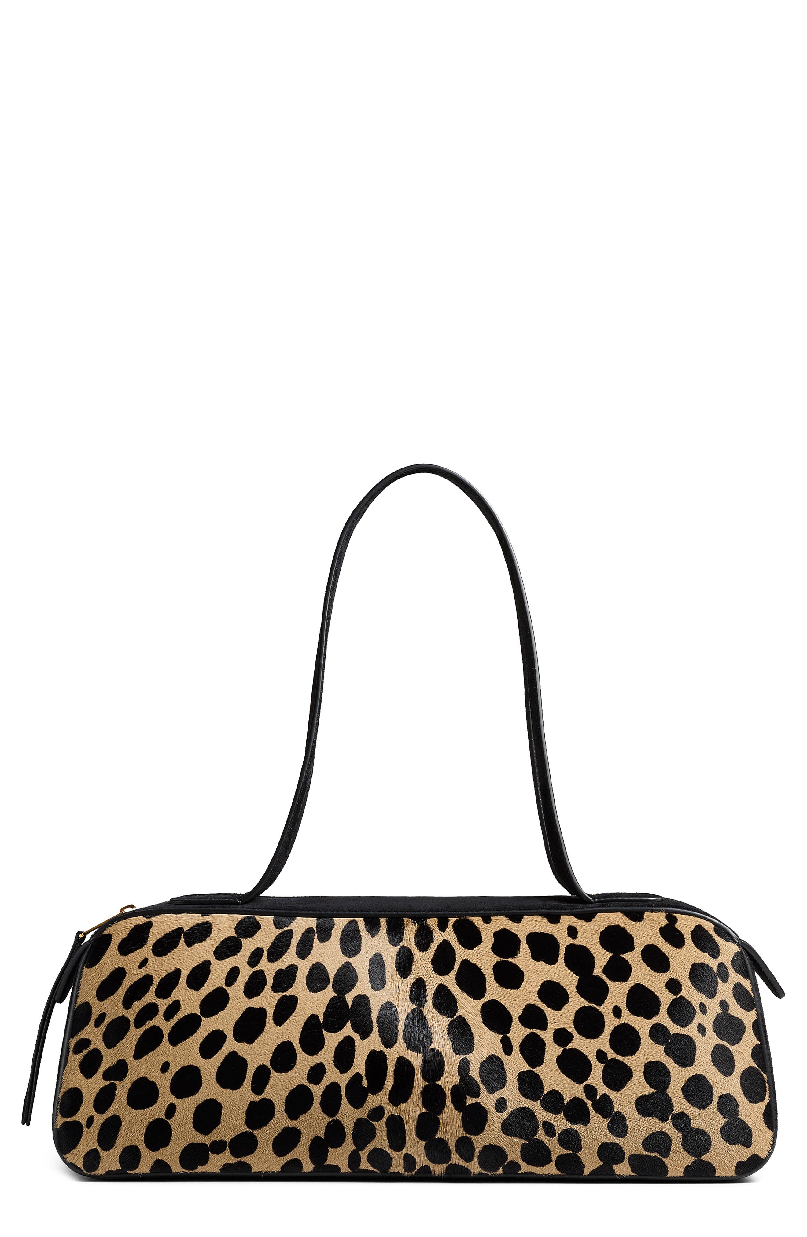 Khaite Simona Genuine Calf Hair Shoulder Bag, Main, color, 