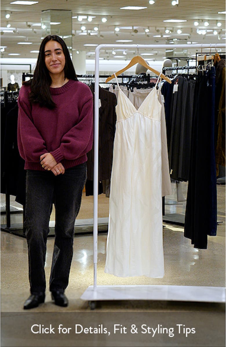 Solid Nya Maxi Dress, sales video thumbnail