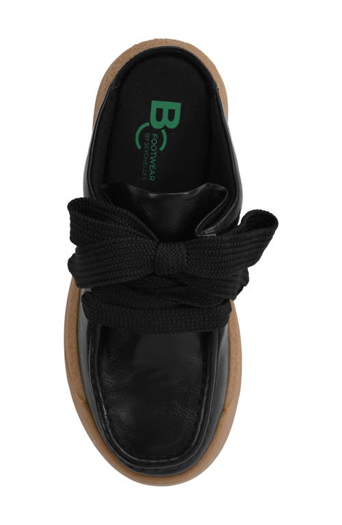 Bc Footwear Evolution Platform Mule In Black