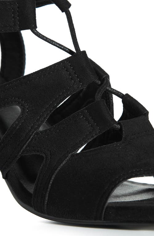 City Chic Lacey Ankle Tie Sandal