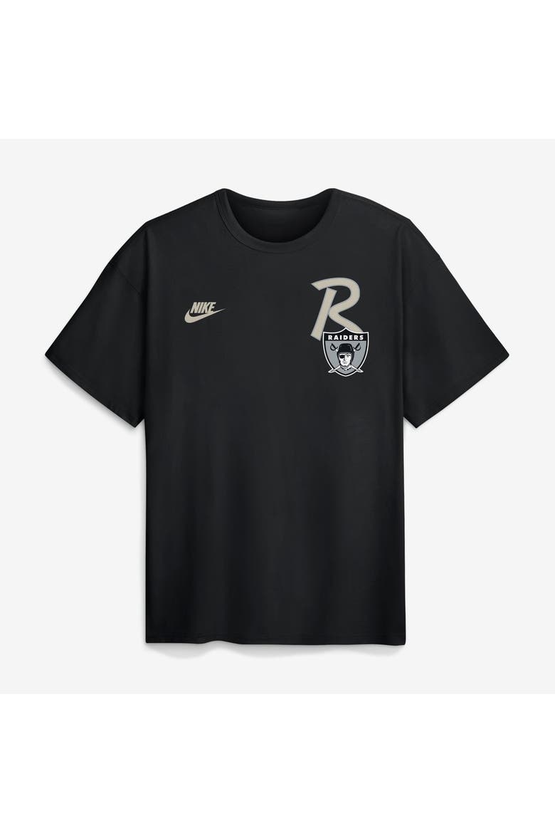 Men's Nike Black Las Vegas Raiders Night Primary Max90 T-Shirt, Alternate, color, Black