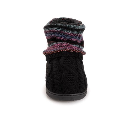 Muk Luks Rochelle Slipper Boot In Multi