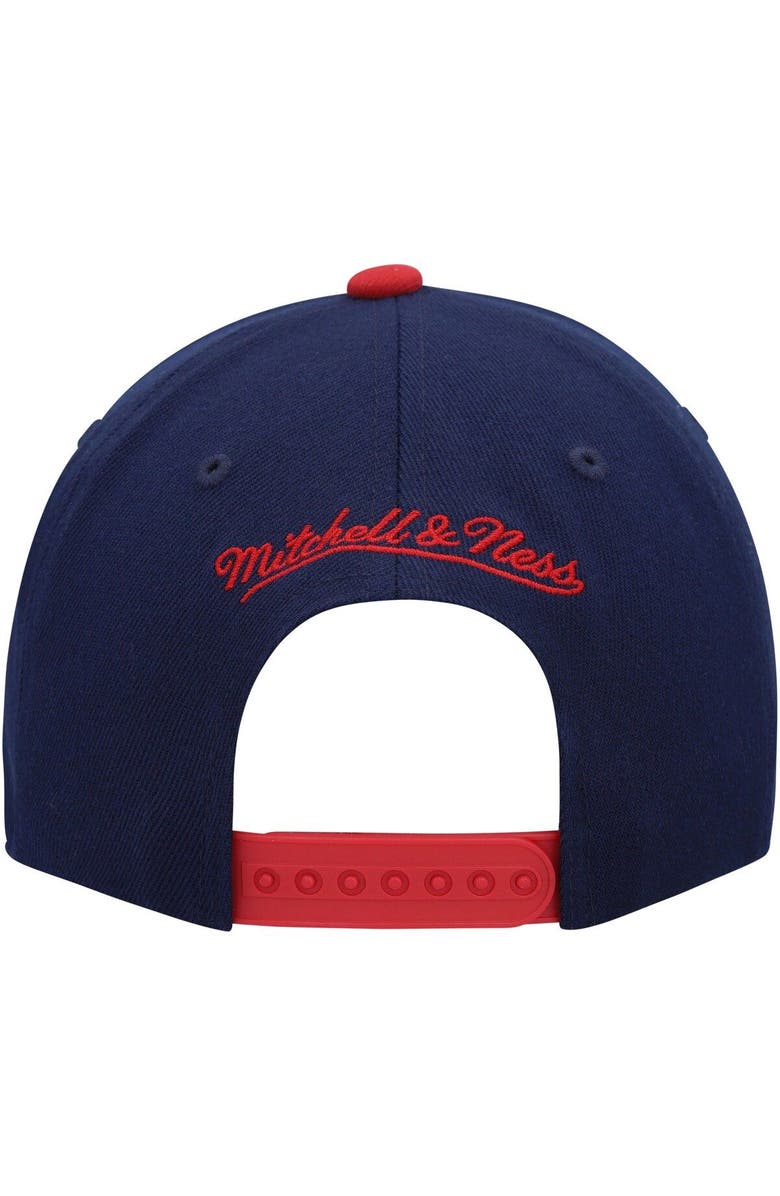 Mitchell & Ness Men's Mitchell & Ness Navy Real Salt Lake Team Script 2.0 Stretch Snapback Hat, Alternate, color, 