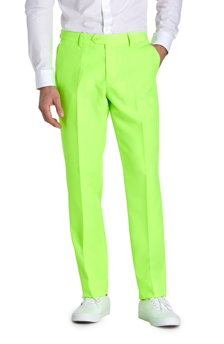OppoSuits Neon Lucky Lime 3-Piece Tuxedo Set, Alternate, color, Green