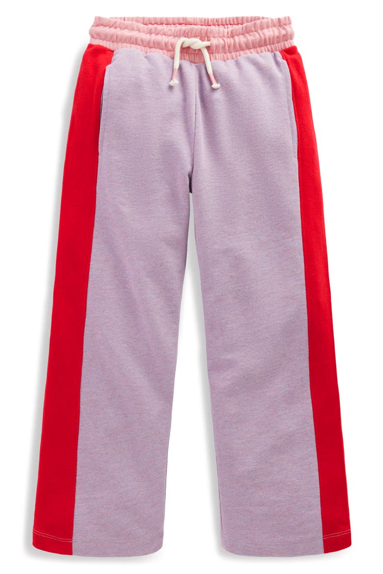Kids' Colorblock Drawstring Sweatpants (Toddler, Little Kid & Big Kid) Mini, Main, color, PURPLE/ RED
