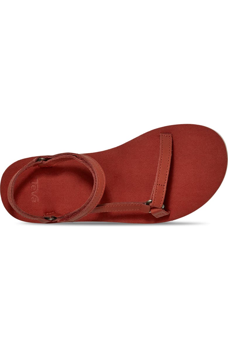 Teva Original Universal Slim Leather Sandal, Alternate, color, Bossa Nova