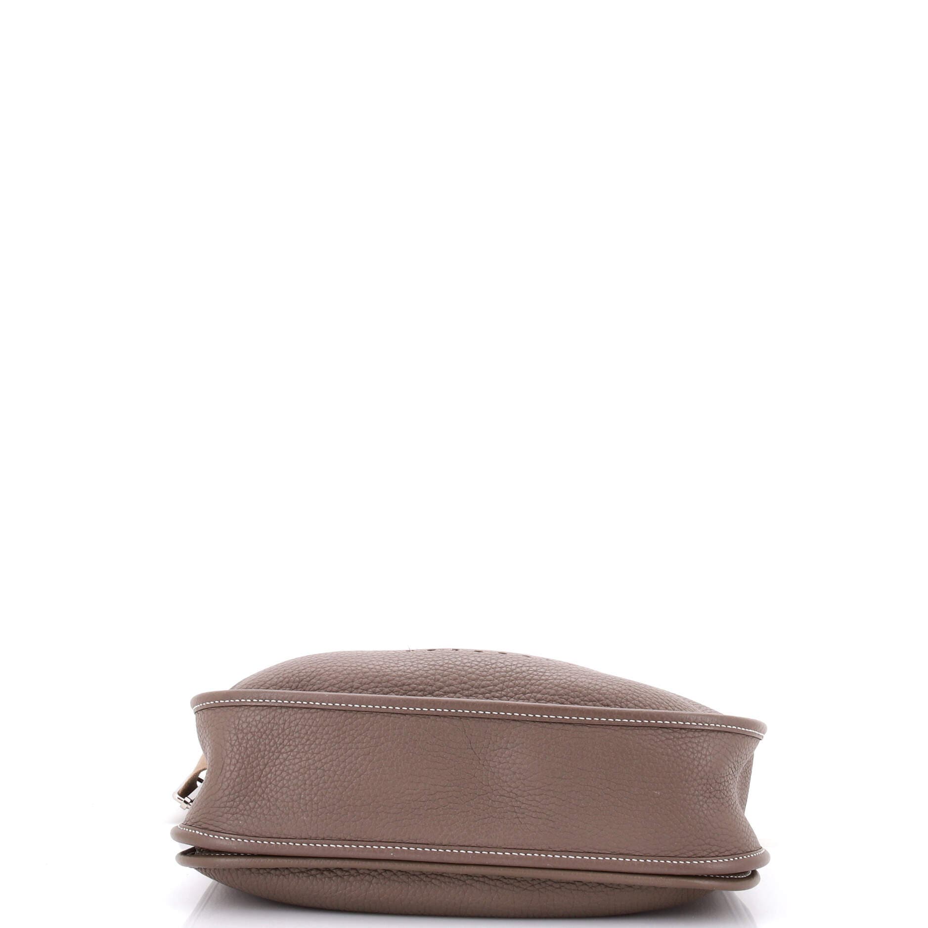 Pre-Owned Hermes Evelyne Bag Gen III Clemence PM, Alternate, color, Etoupe