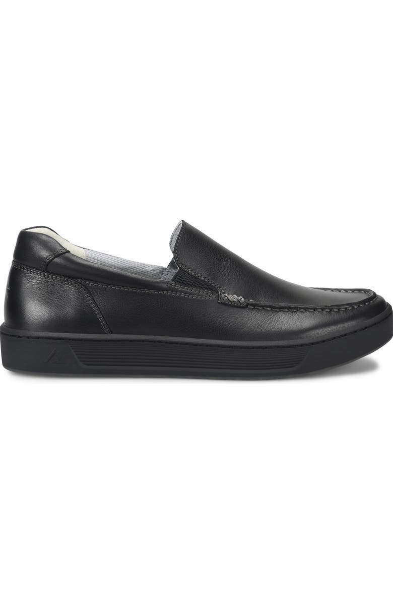 Align Trayton Leather Loafer Sneaker - Wide Width Available, Alternate, color, Black