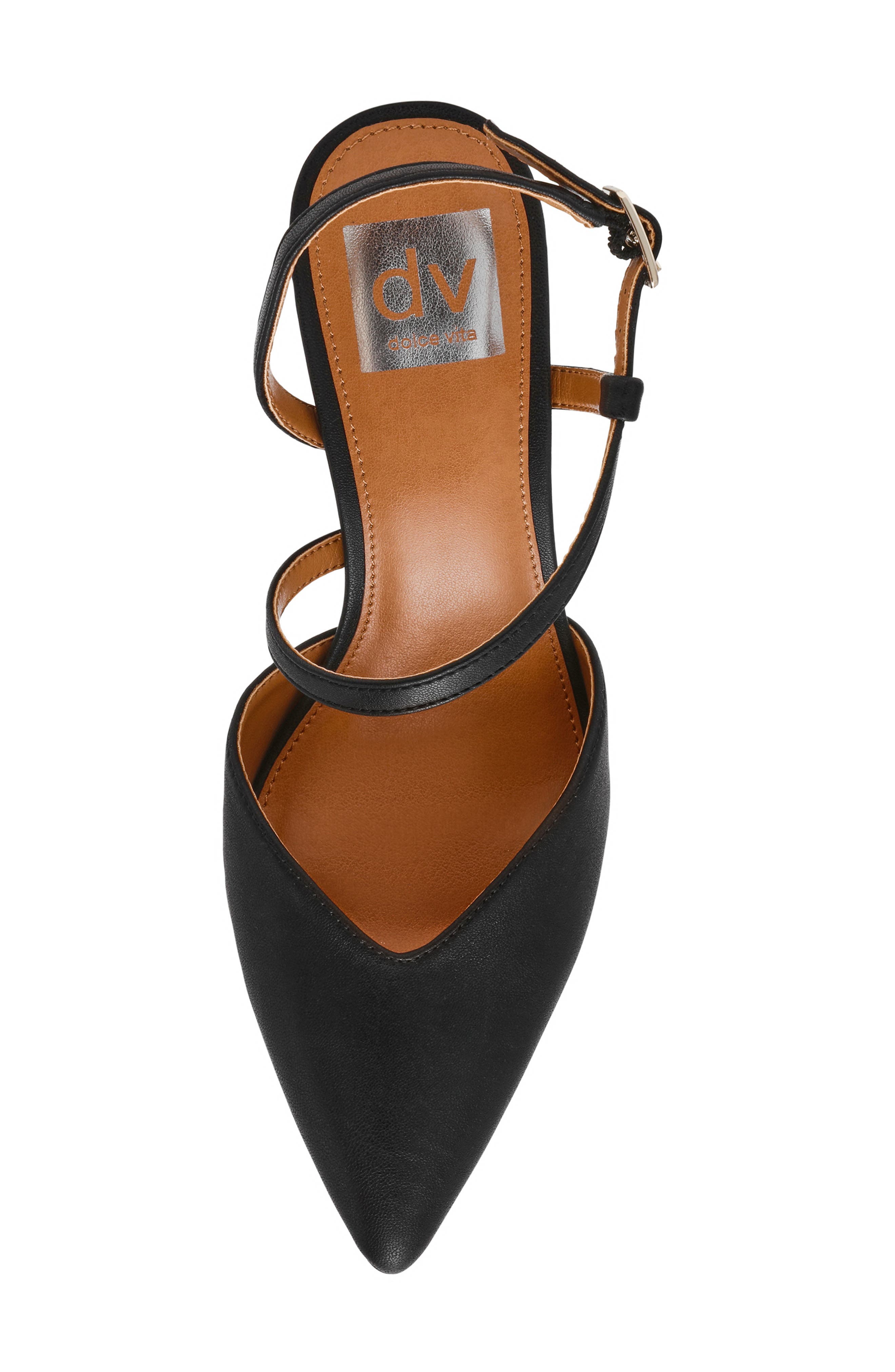 DV by Dolce Vita Erina Ankle Strap Pump, Alternate, color, Black
