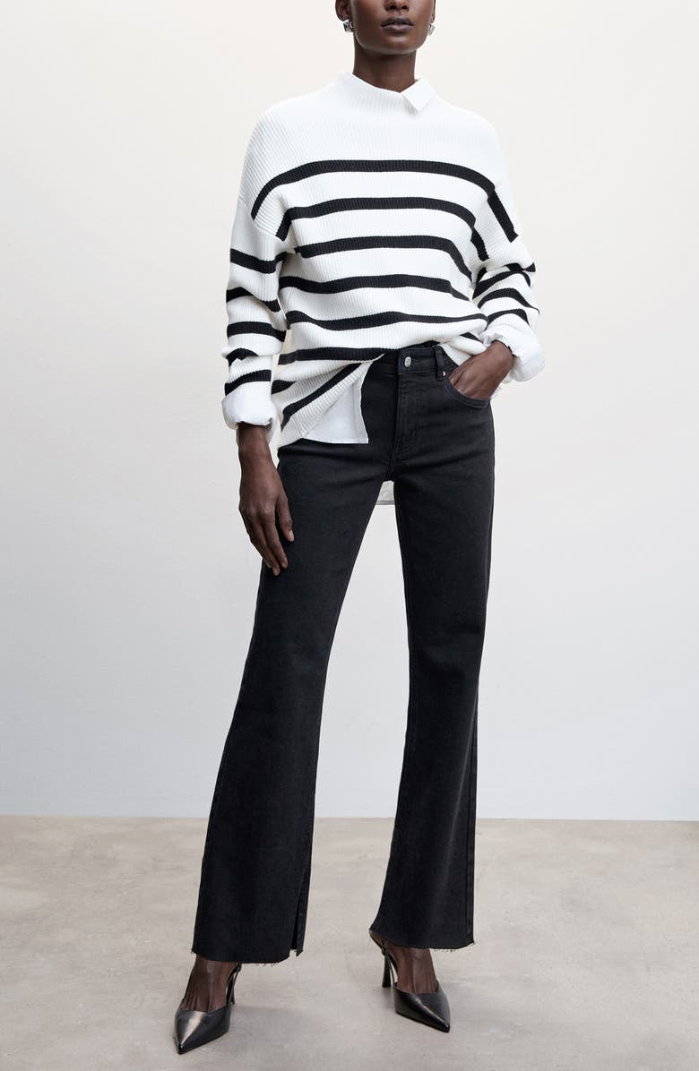 MANGO Straight Leg Jeans, Alternate, color, 