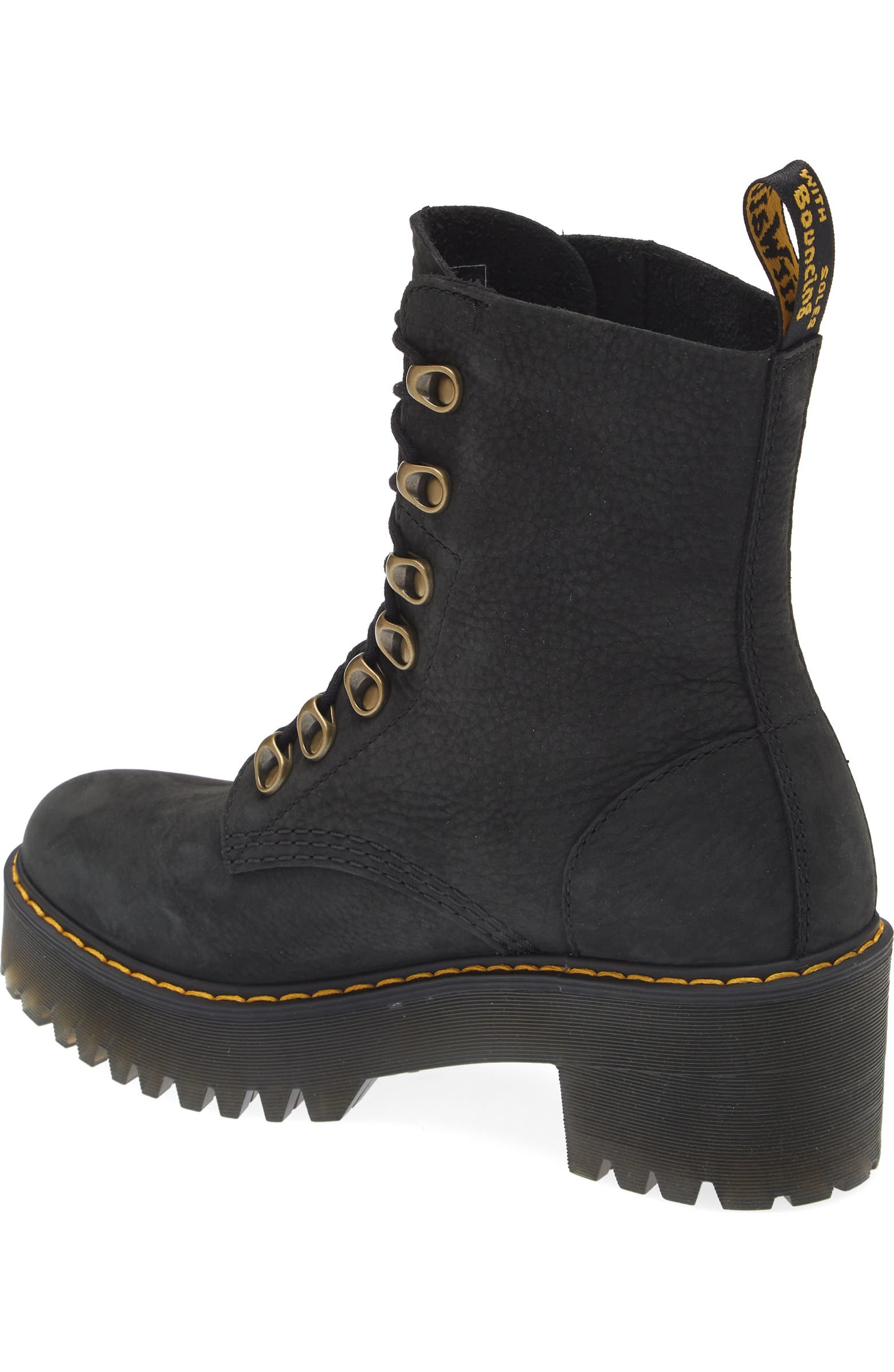 Dr. Martens Leona Combat Boot (Women) | Nordstromrack