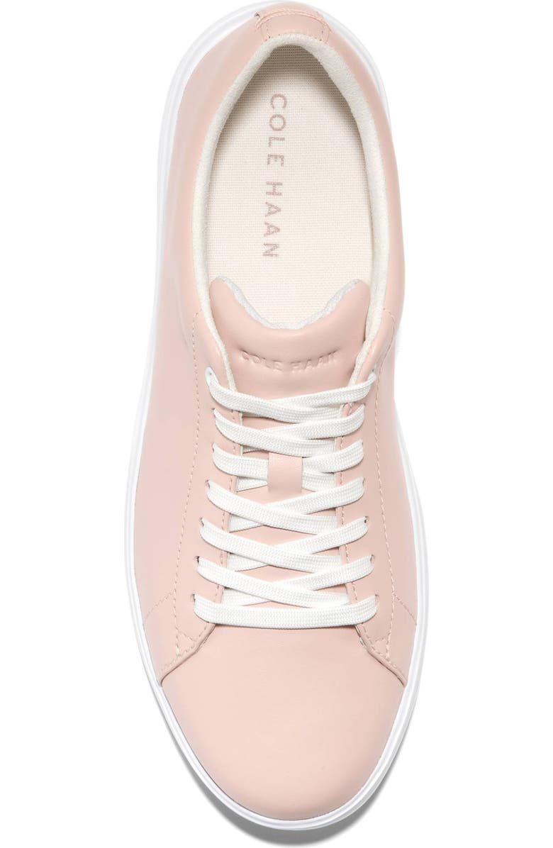 Cole Haan Grand Crosscourt Sneaker, Alternate, color, Cameo Rose/ White