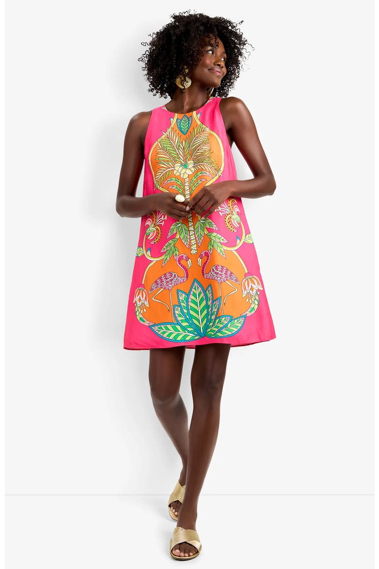 Loveage Dress, Alternate, color, Tiger Lily Tango