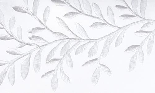 Melange Home Floral Vine 600 Thread Count Sheet Set In White