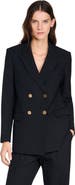 SANDRO Wool suit jacket