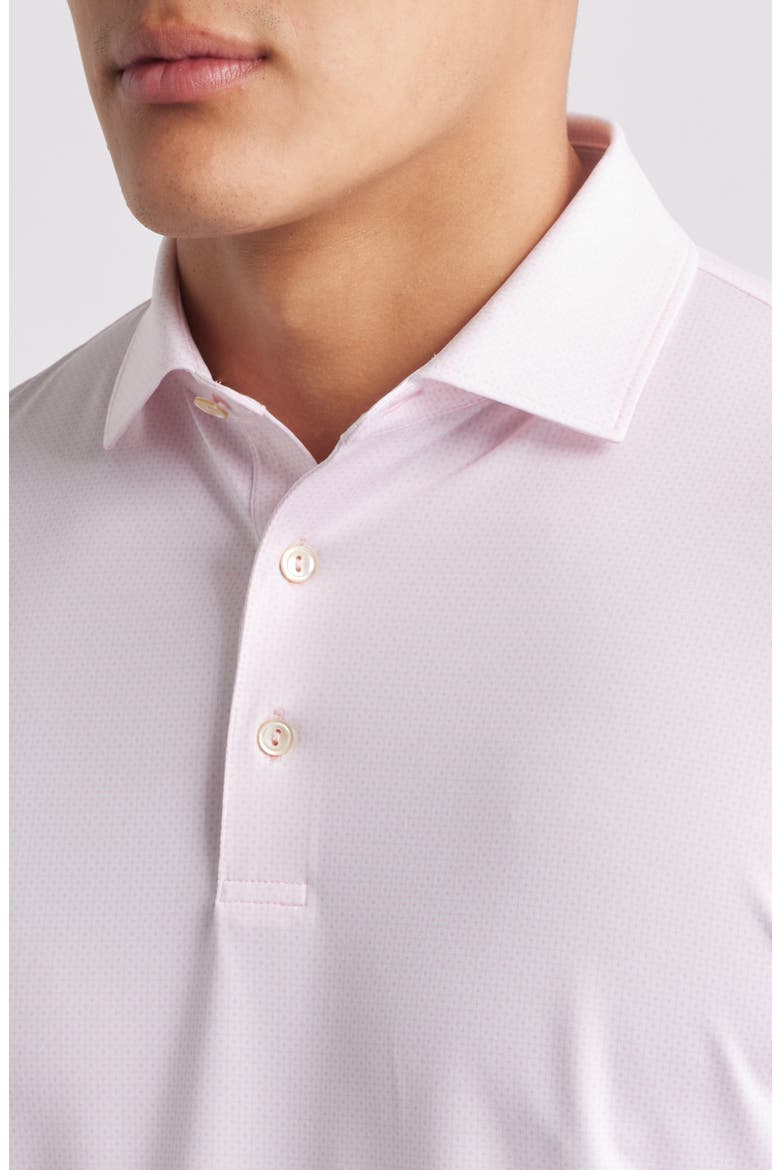 Mick Performance Jersey Polo, Alternate, color, PALMER PINK