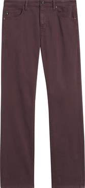 AG Everett Stretch Sateen Slim Straight Pants
