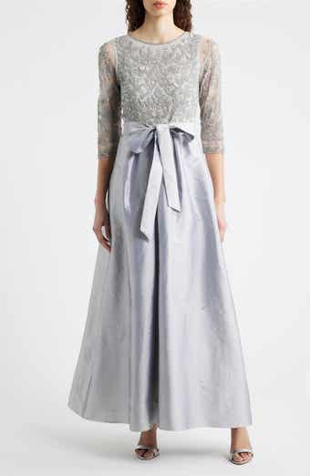 Sequin Bodice Gown
