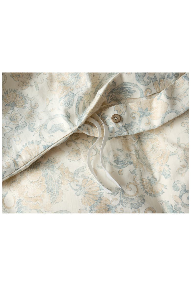 Solana Organic Cotton Duvet Cover, Alternate, color, TIDAL/ DOE