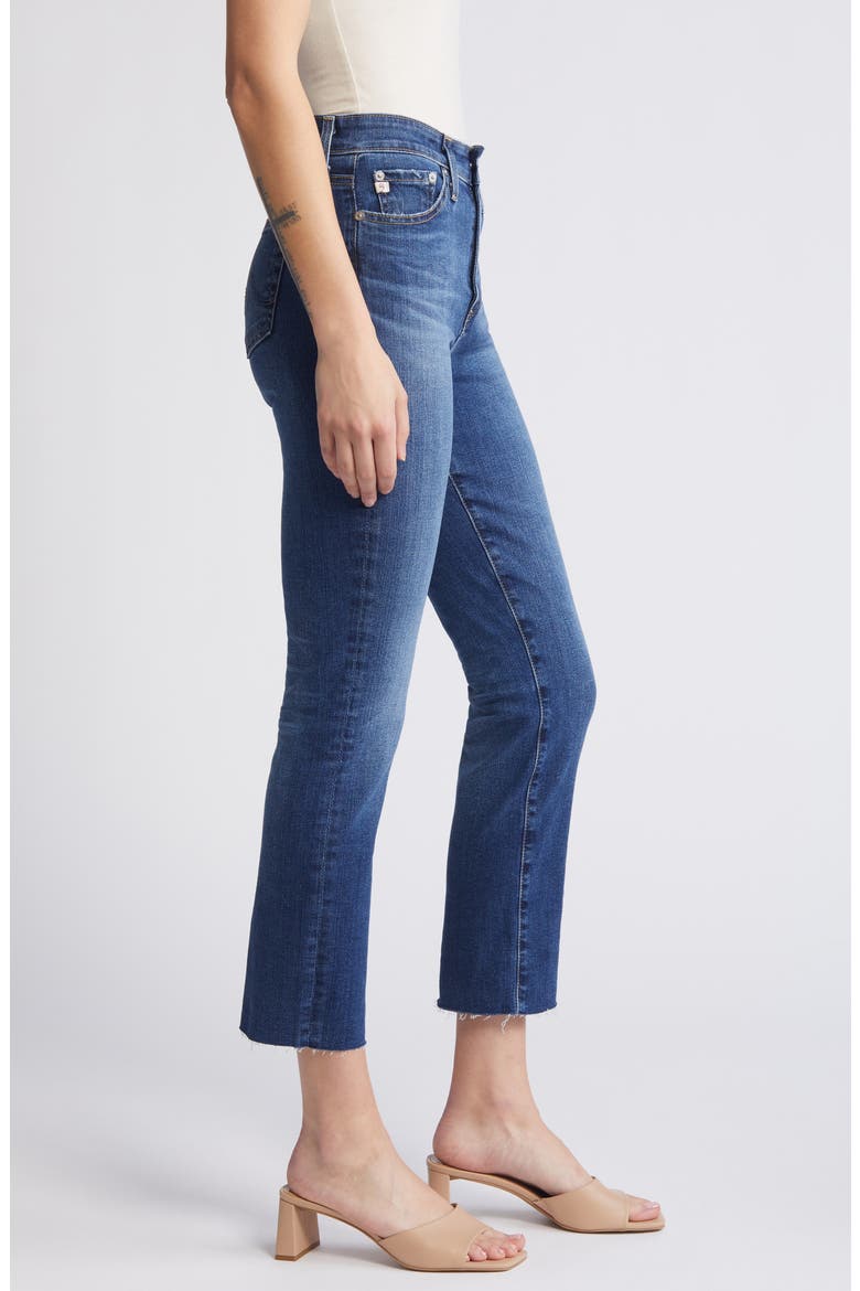 Mari Raw Hem Ankle Slim Straight Leg Jeans, Alternate, color, 14 YEARS COLLECTOR