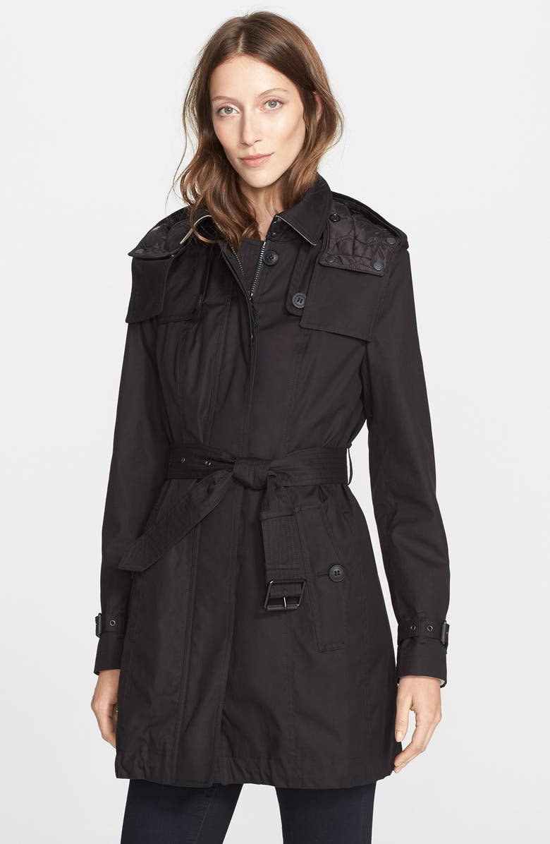 Burberry Brit 'Fenstone' Single Breasted Trench Coat, Main, color,